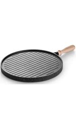 Granit Döküm Çift Taraflı Izgara ve Krep Tavası - Görsel 2