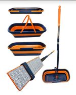 Katlanabilir Akıllı Temizlik Seti ve Mikrofiber Mop