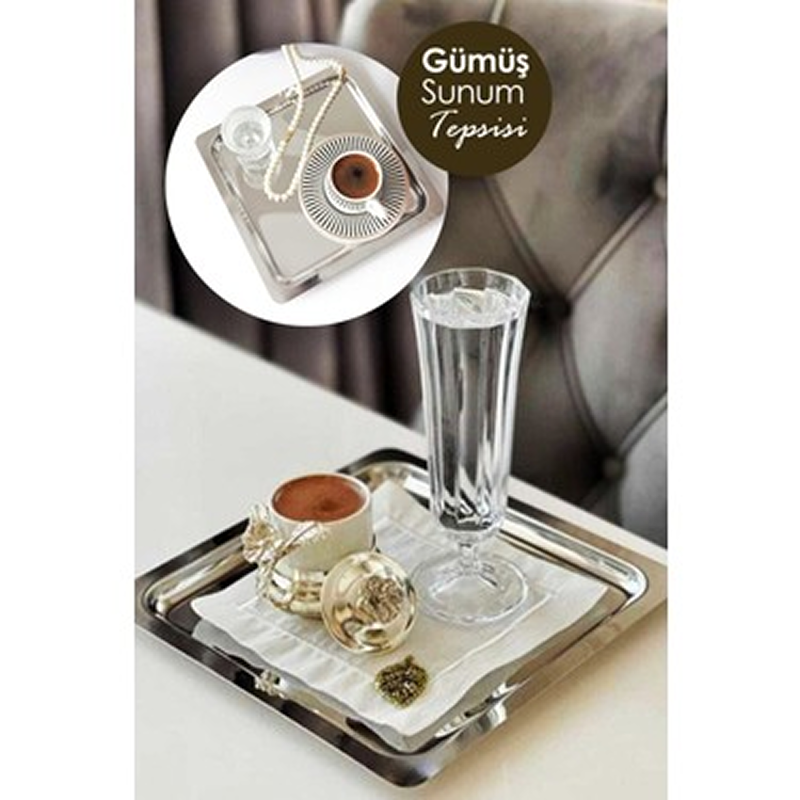 110000274334585 1 GÜMÜŞ KAHVE SUNUMLUĞU - Görsel 1