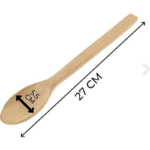 27 CM AHŞAP KAŞIK - Görsel 2