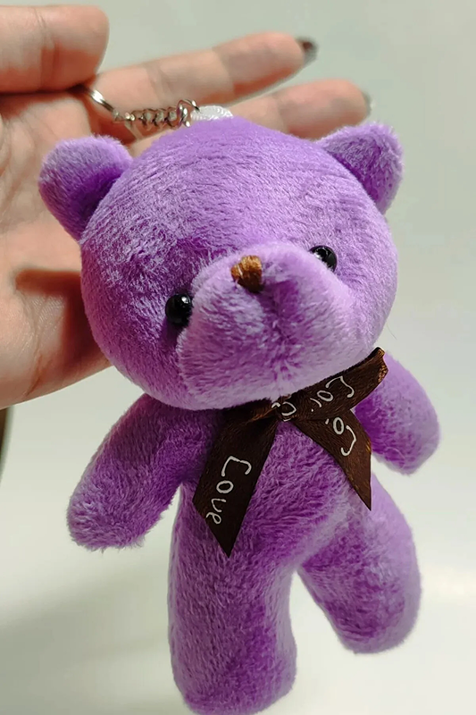 1_org_zoom 12 (1) AYICIK MOR ANAHTARLIK - Görsel 1