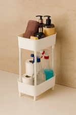 VİOLET İKİ KATLI BANYO ORGANİZER - Görsel 2