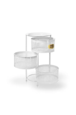 3 KATLI METAL SEBZELİK