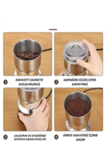 OTOMATİK 4 BIÇAKLI KAHVE-BAHARAT ÖĞÜTÜCÜ - Görsel 3