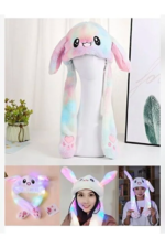 YENİ MODA IŞIKLI PELUŞ ŞAPKA - Görsel 2