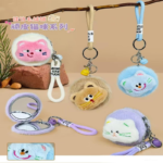 PANDUFLU KOZMETİK AYNAlı CEP ANAHTARLIĞI