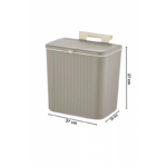 ASILABİLİR ÇÖP KOVASI