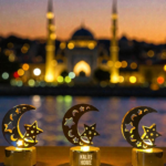 RAMAZAN DEKORATİF HİLAL + YILDIZ FENER LED