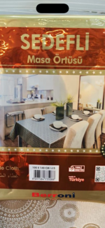 BERRONİ SEDEFLİ MASA ÖRTÜSÜ - KALİTELİ MODEL - Görsel 4