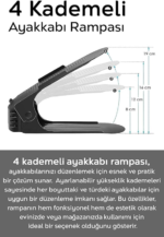 6 adet AYAKKABI RAMPASI - Görsel 2