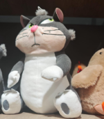 PELUŞ BÜYÜK BOY ASABİ KEDİ - Görsel 2