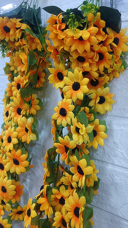 810gCOv5k1L 1 AYÇİÇEKL DOĞALGAZ SARMAŞIĞI - Görsel 1