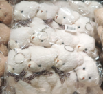 AYICIK FİYONKLU VE TÜYLÜ ANAHTARLIK - Görsel 3