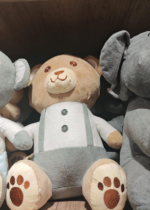 PELUŞ 40 CM ELPİSELİ AYICIK - Görsel 2