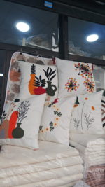 DEKORATİF KIRLENT KILIFI - PUNCH İŞLEMELİ NAKIŞLI PANÇ - Görsel 6