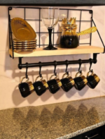 AHŞAP ASKILI RAF - Görsel 3