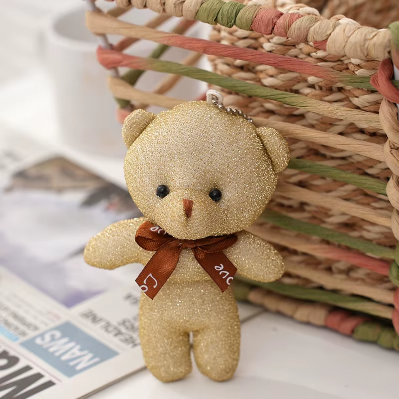 Sf64ae7bd43ed40ebaa340e81932aeafbS 1 AYICIK FİYONKLU GOLD SİMLİ ANAHTARLIK - Görsel 1