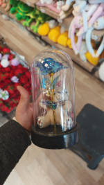 IŞIKLI AYICIKLI ÇİÇEK FANUSU - Görsel 2