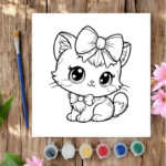 ÇOCUK BOYAMA TUVALİ - Görsel 3