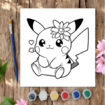 ÇOCUK BOYAMA TUVALİ - Görsel 2