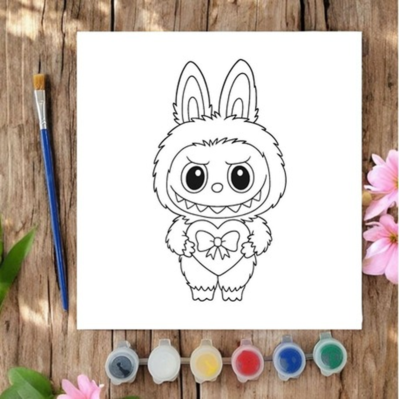 boyalicocuk_c55ac003bda5db27d6e1a53e90a9d081 1 ÇOCUK BOYAMA TUVALİ - Görsel 1