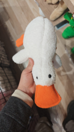 PELUŞ 40 CM YATAN KAZ - Görsel 3