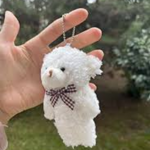 AYICIK FİYONKLU VE TÜYLÜ ANAHTARLIK