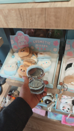 PANDUFLU KOZMETİK AYNAlı CEP ANAHTARLIĞI - Görsel 2