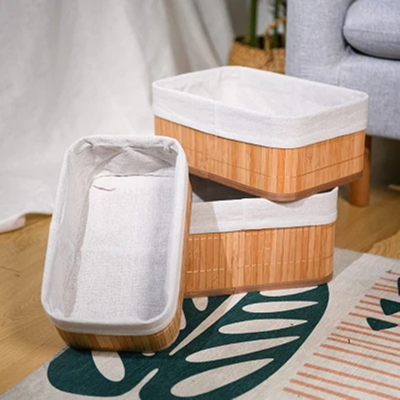 format_webp 1 3'LÜ ÇOK AMAÇLI BAMBU SEPET - Görsel 1