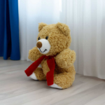 PELUŞ 22 CM FULARLI AYICIK