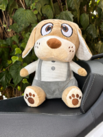 PELUŞ 40 CM ELPİSELİ KÖPEK