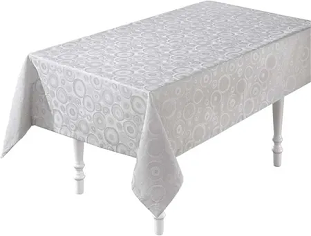 p-sander-obrus-jasnoszary 1 BERRONİ DELUX MASA ÖRTÜSÜ - YÜKSEK KALİTE - Görsel 1