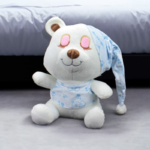 30 CM SEVİMLİ UYKULU AYICIK - MAVİ