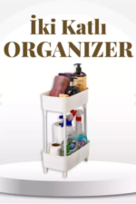 VİOLET İKİ KATLI BANYO ORGANİZER - Görsel 3
