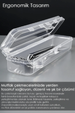 3'LÜ ÇATAL KAŞIK SAKLAMA KABI - Görsel 2