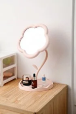 PAPATYA DESENLİ MAKYAJ AYNASI - Görsel 2