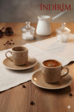 MADAMECOCO  2'Lİ PORSELEN FİNCAN