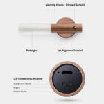 AHŞAP GÖRÜNÜMLÜ SENSÖR ÇUBUK LED - Görsel 2