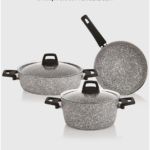 Taç MaxxCook 5 Parça Granit Tencere Seti