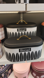 KALİTELİ METAL EKMEKLİK SİYAH - Görsel 2