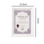 ŞIK AHŞAP SERTİKALIK ÇERÇEVE (A4 BOYUTUNDA)