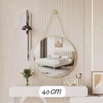 ASILABİLİR GOLD AYNA (40 CM)