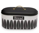 KALİTELİ METAL EKMEKLİK SİYAH