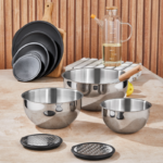 TAÇ MixMaster 9 Parça Rendeli Karıştırma ve Saklama Kabı (16-20-24 cm) - Görsel 3