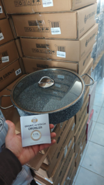 TAC BASIK GRANİT TENCERE 32 CM - Görsel 2