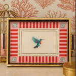 Emaye Concept Tepsi Pembe Bird