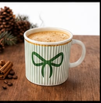 Concept Ribbon Porselen Yeşil Kupa