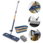 Kendinden Sıkmalı Katlanabilir Mop Seti